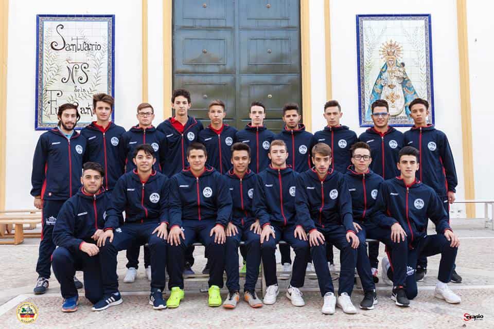 Los juveniles del CD Veteranos, subcampeones de la Copa Diputación de Fútbol
