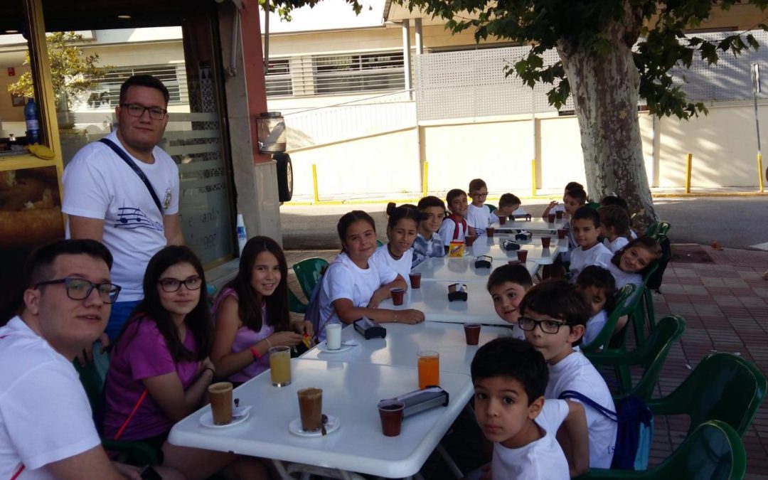 Un divertido y refrescante campamento musical
