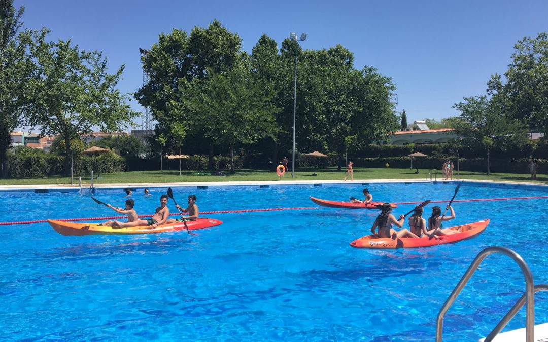 Kinball, juegos tradicionales y tiro con arco en la Piscina Municipal