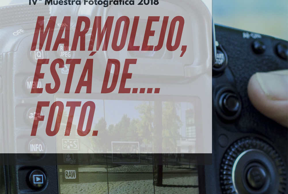 Abierto el plazo para participar en la exposición “Marmolejo está de foto”