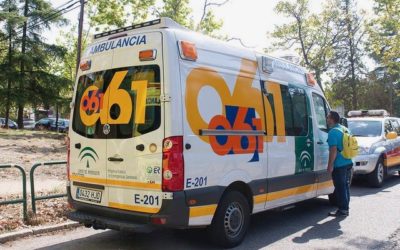 TORREDELCAMPO | Fallece un hombre y otro resulta herido tras el vuelco de una furgoneta en Torredelcampo