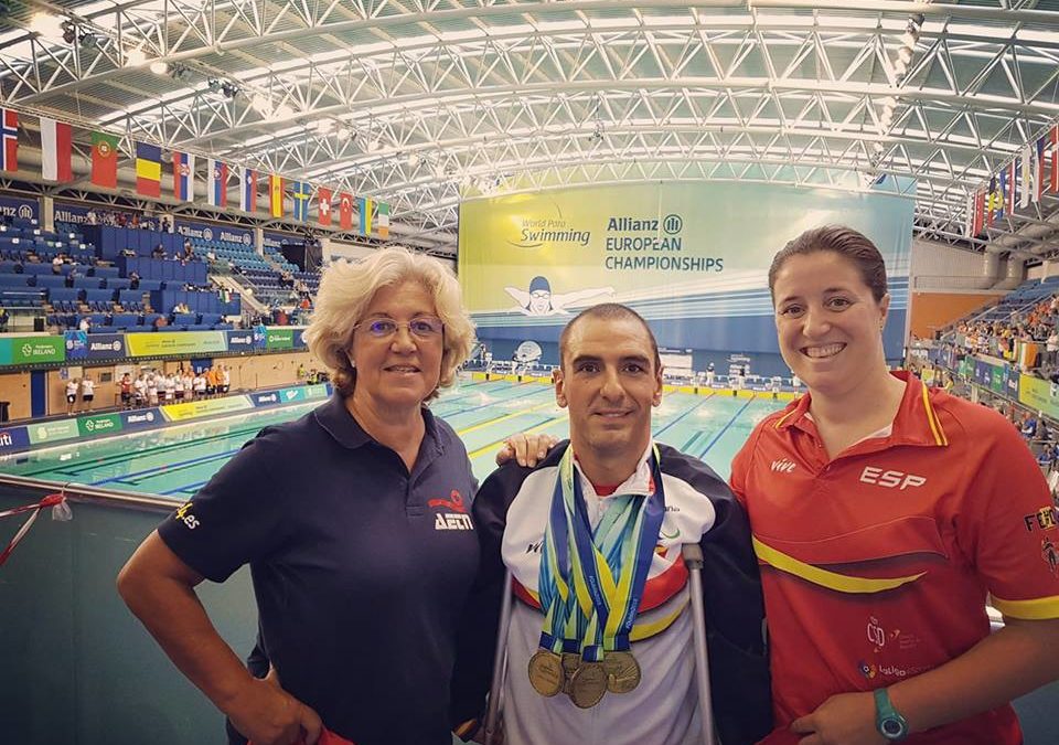 Martínez Tajuelo conquista Dublín con un total de cuatro bronces