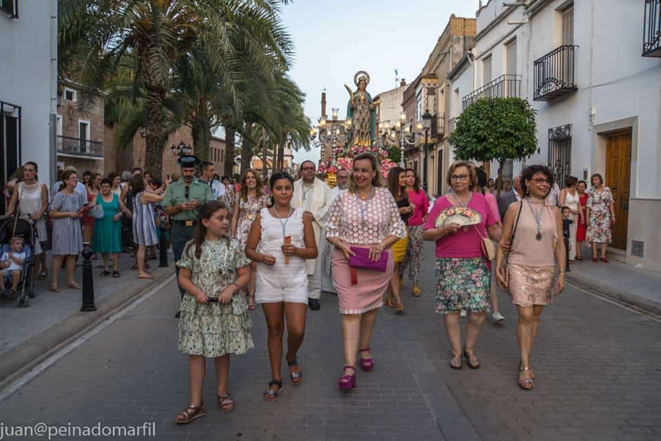 Fervor por la Patrona de Villanueva de la Reina