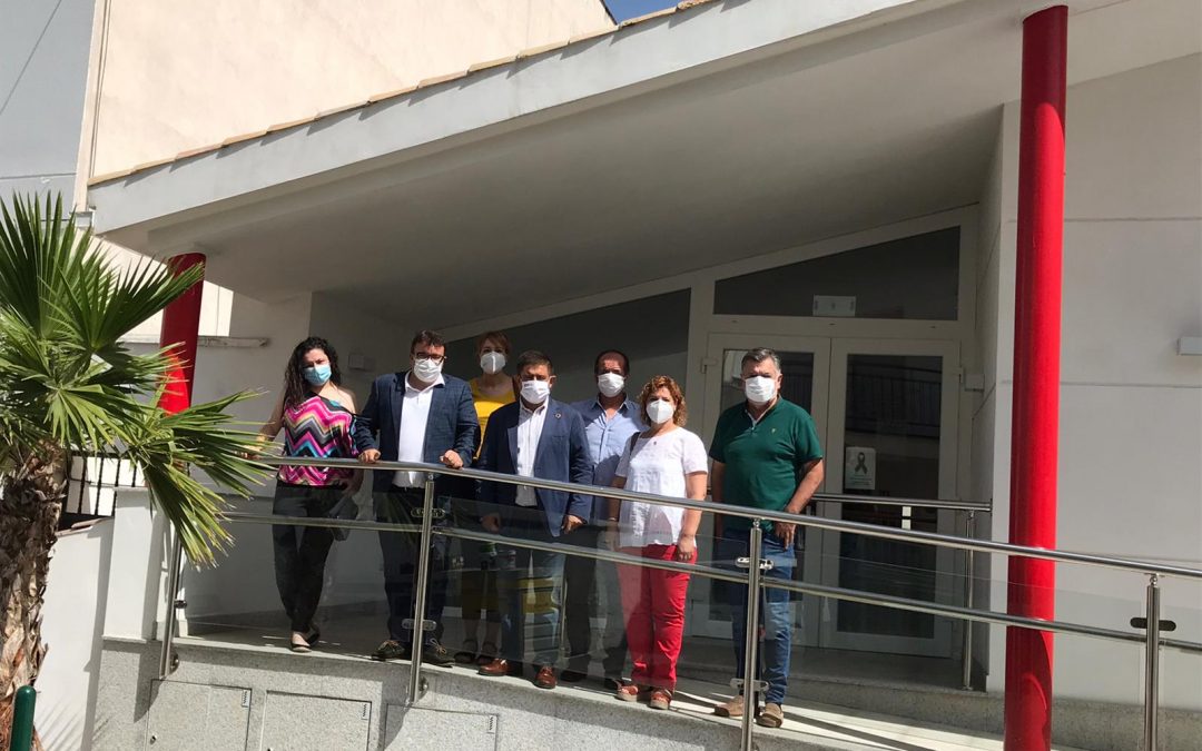 Visita oficial de Francisco Reyes a Castillo de Locubín