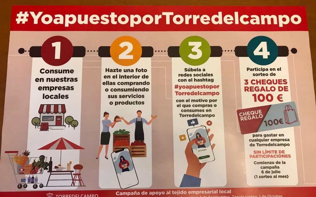 ‘Yo apuesto por Torredelcampo’, nueva iniciativa para impulsar los negocios locales