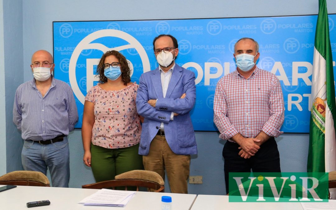 El PP de Martos acusa “la inacción del Equipo de Gobierno” en materia de Cultura y de anteponer sus intereses partidistas en Agricultura