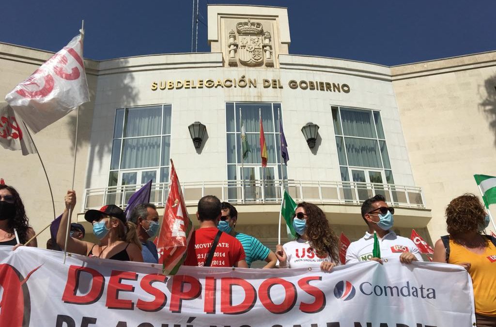 Empresa y sindicatos evitan los 352 despidos previstos el 8 de agosto en COMDATA