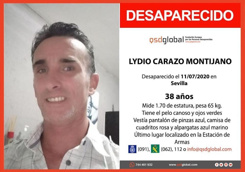 Hallado en buen estado en Sevilla el jiennense cuya desaparición había denunciado su familia
