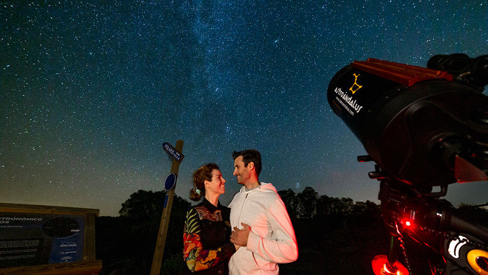 Andújar organiza una actividad gratuita de astroturismo en el primer observatorio Starlight de Sierra Morena