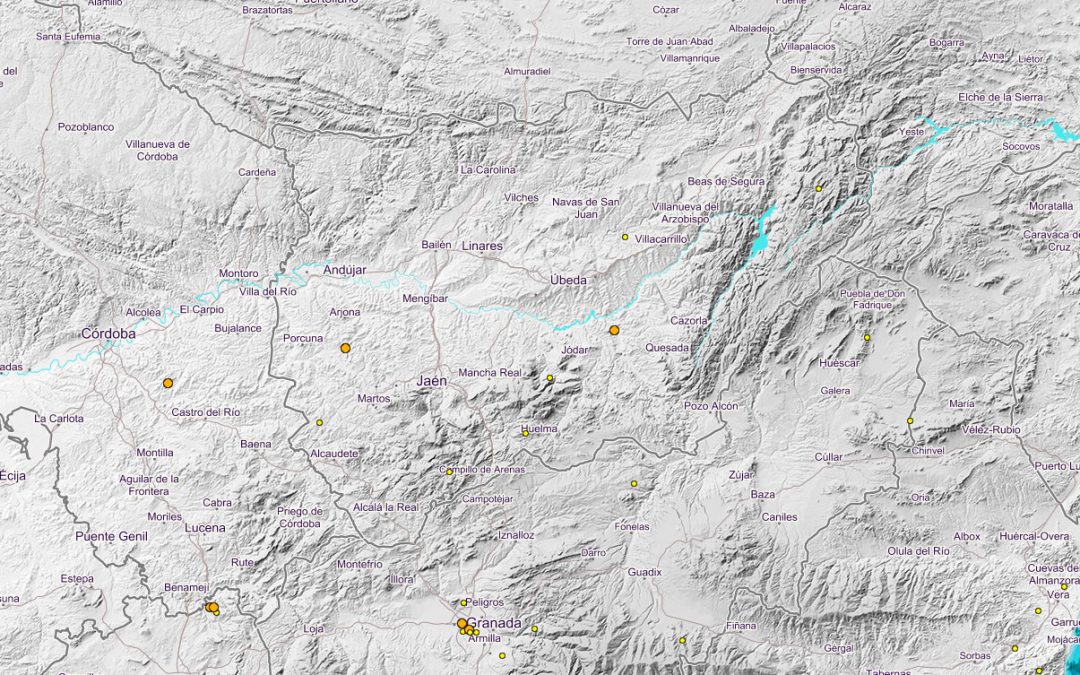 Jaén registra hasta ocho “terremotos” en las últimas tres semanas