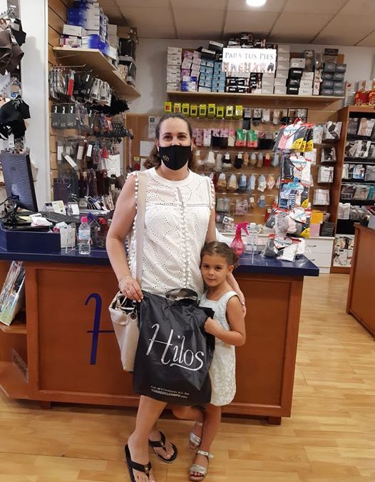 Lola Alcántara Cañada, ganadora del sorteo de julio de la campaña #Yoapuestoportorredelcampo