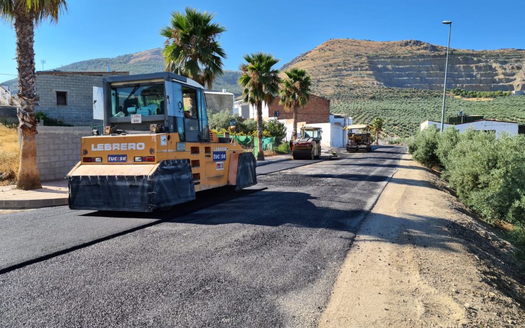 Concluida la primera fase de las obras de la Avenida de Torredonjimeno