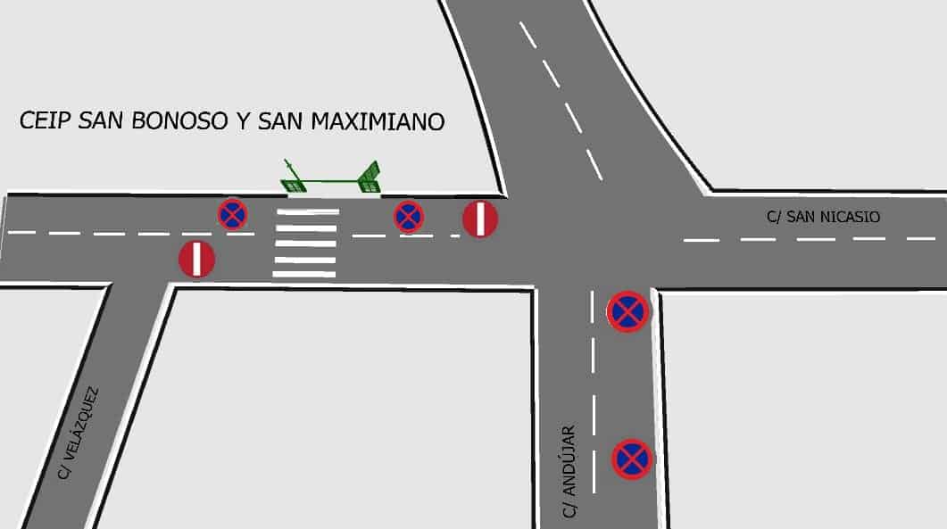 Reordenación del tráfico para la vuelta al cole