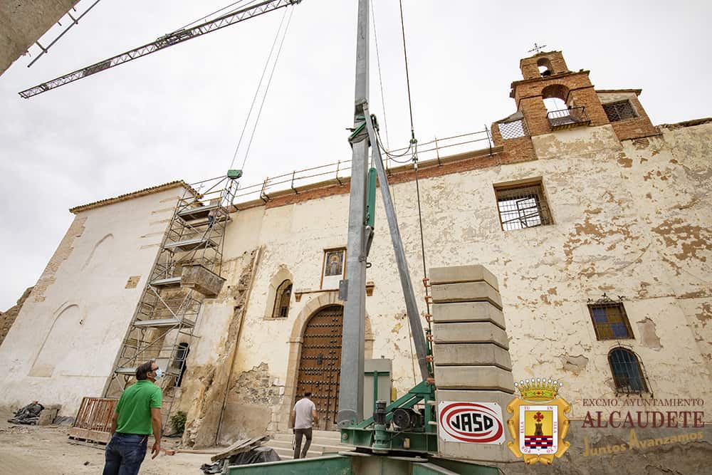 Consolidación del convento de Jesús y María de Alcaudete