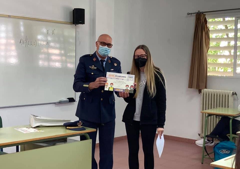 Premio del concurso literario escolar del Ministerio de Defensa