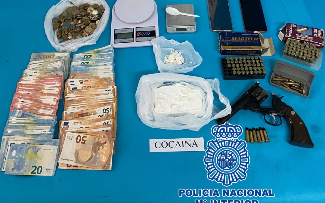 La Policía Nacional desmantela en Linares un punto de abastecimiento provincial de cocaína