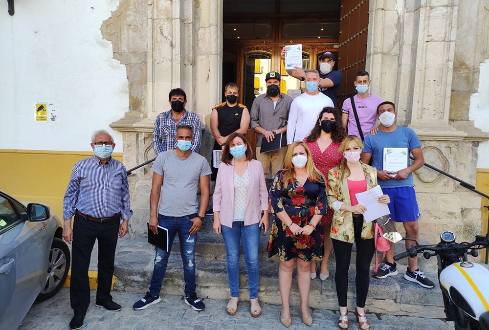 Finalizan los cursos de hostelería y albañilería en Alcaudete