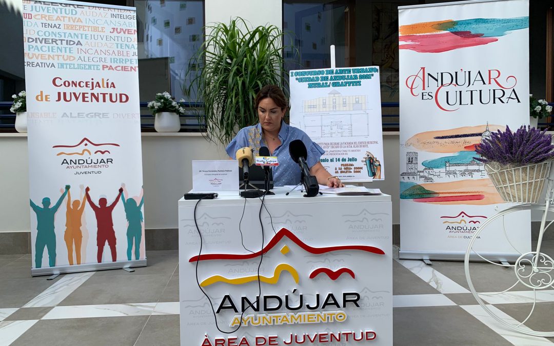 Las áreas de Juventud y Cultura impulsan la primera edición del concurso de mural/graffiti “Ciudad de Andújar”