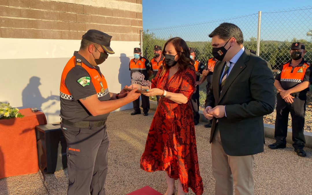 Catalina Madueño pone en valor la labor imprescindible de los voluntarios de Protección Civil