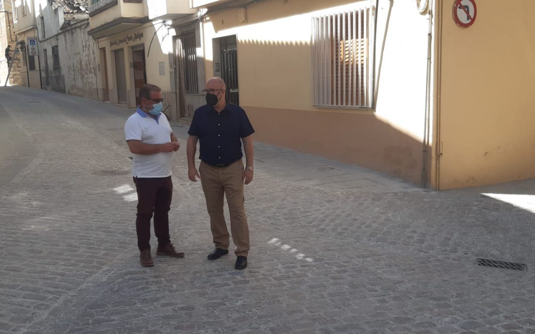La reurbanización de la Calle y Travesía Mesones de favorecerá la accesibilidad a los vecinos tosirianos