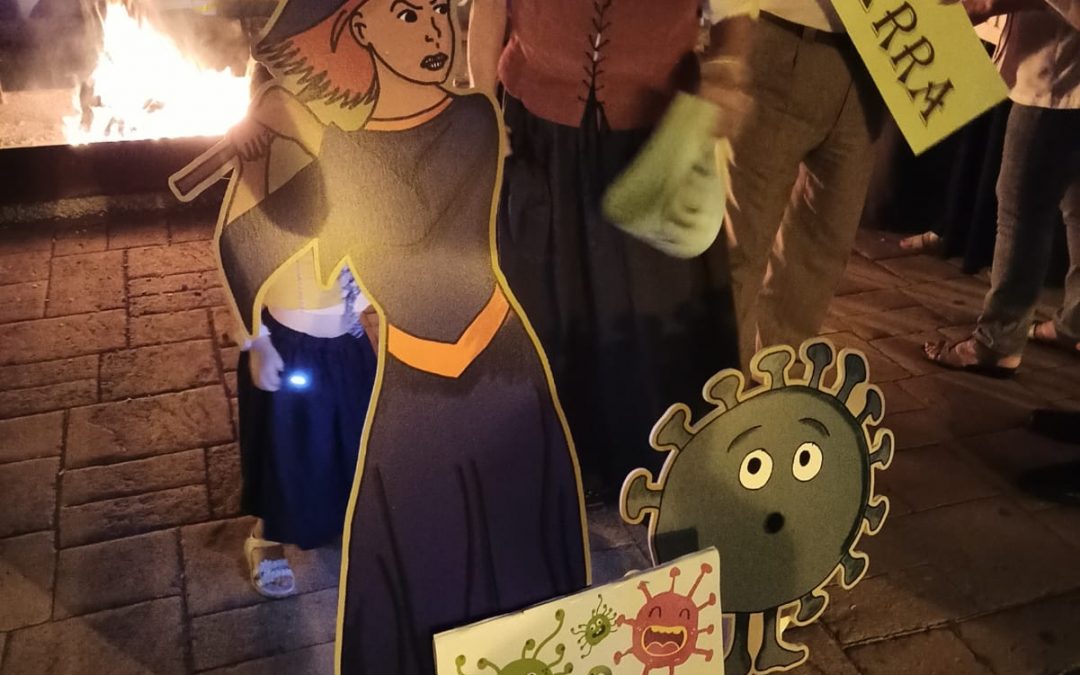 El coronavirus acabó en Martos en la lumbre de San Juan