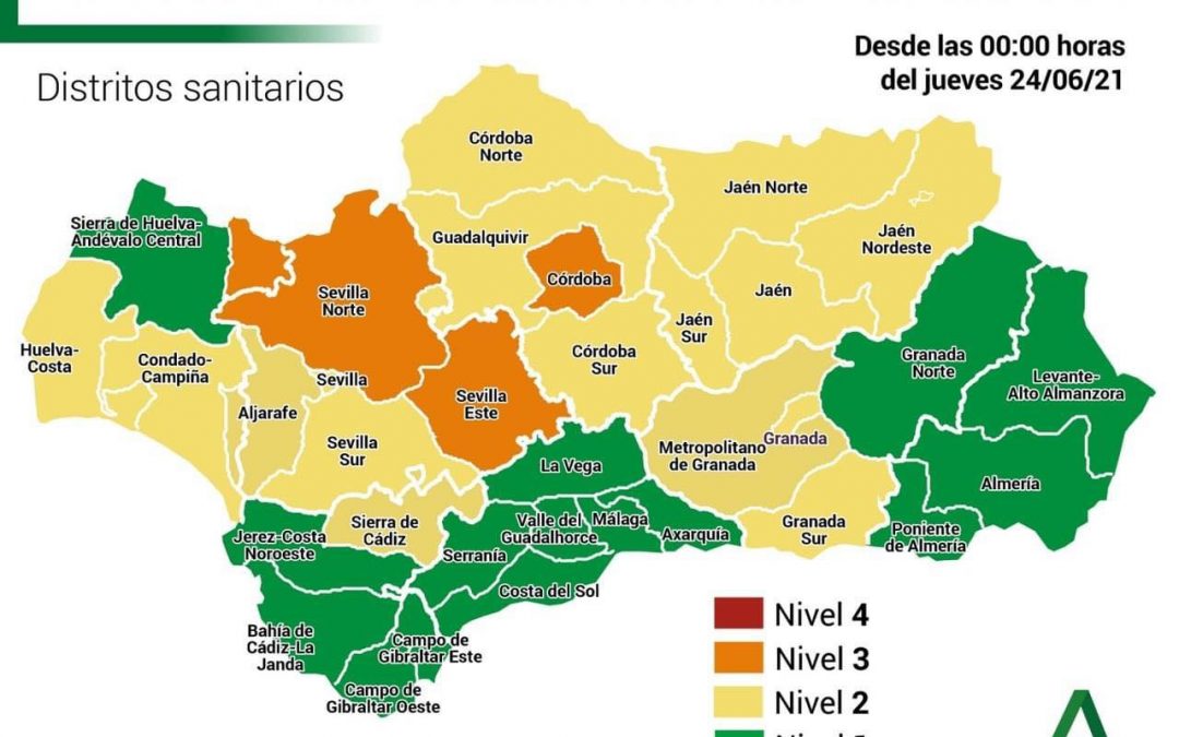 La tasa de incidencia en Jaén se queda en 131, la segunda más baja de Andalucía