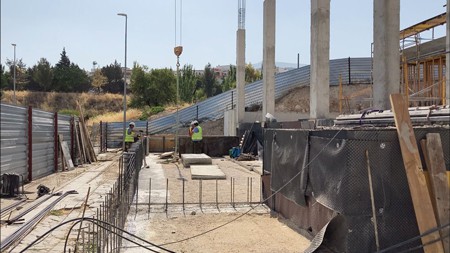 Avanza a buen ritmo la ejecución de la obra de la Escuela de Artes Escénicas