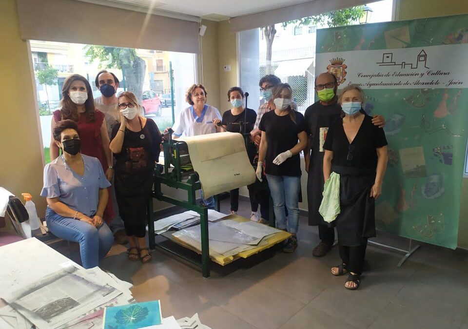Alcaudete clausuró el XVI Curso Nacional de Grabado