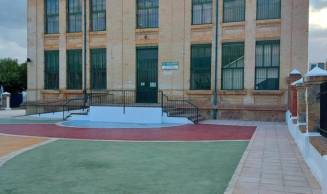Finalizan las obras de mejora en el CEIP ‘Miguel de Cervantes’