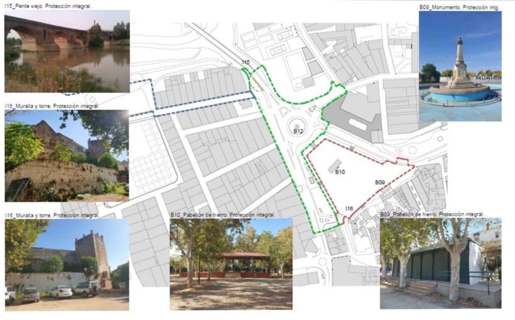 Luz verde al proyecto de regeneración del eje Parque-Colón Ribera del Guadalquivir de Andújar
