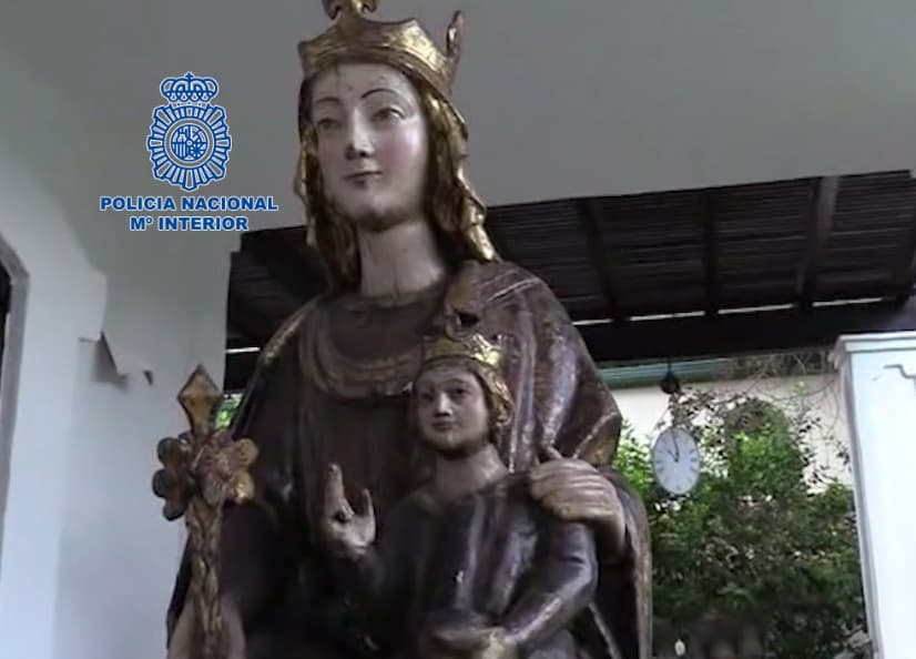 Recuperada una talla del siglo XIII relacionada con la batalla de las Navas de Tolosa