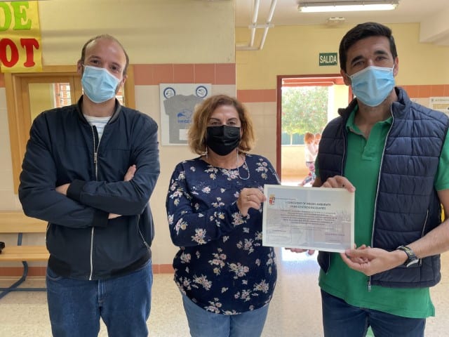 Entrega de los premios del concurso de Medio Ambiente a los centros escolares de Martos