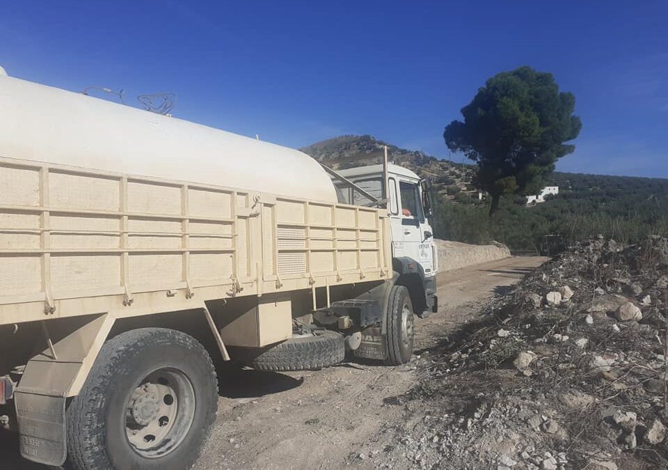 La Bobadilla asume con fondos propios el arreglo de sus caminos rurales