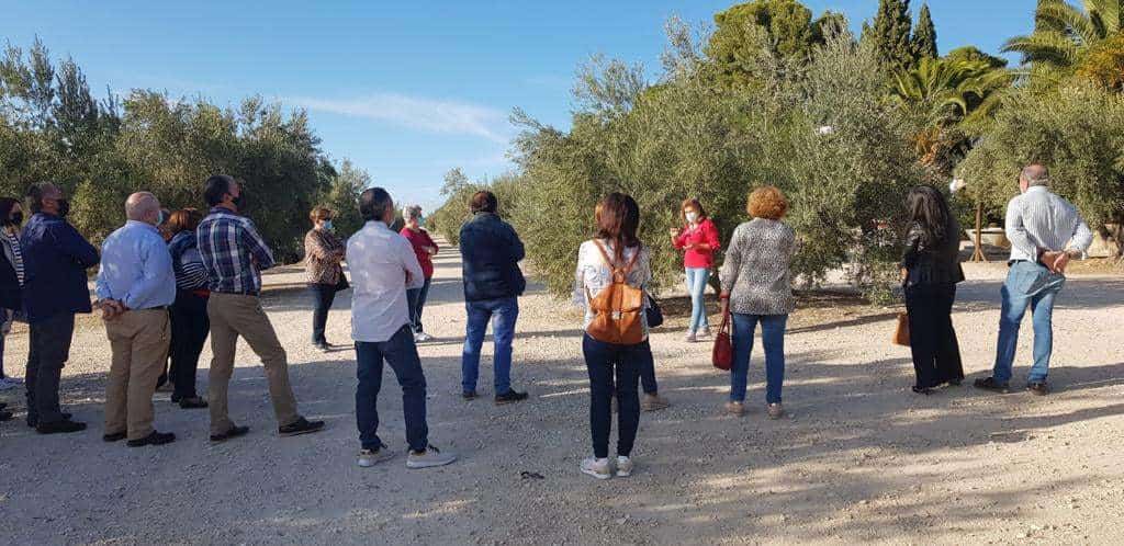 Los vecinos conocen de cerca los aceites verdes de Martos