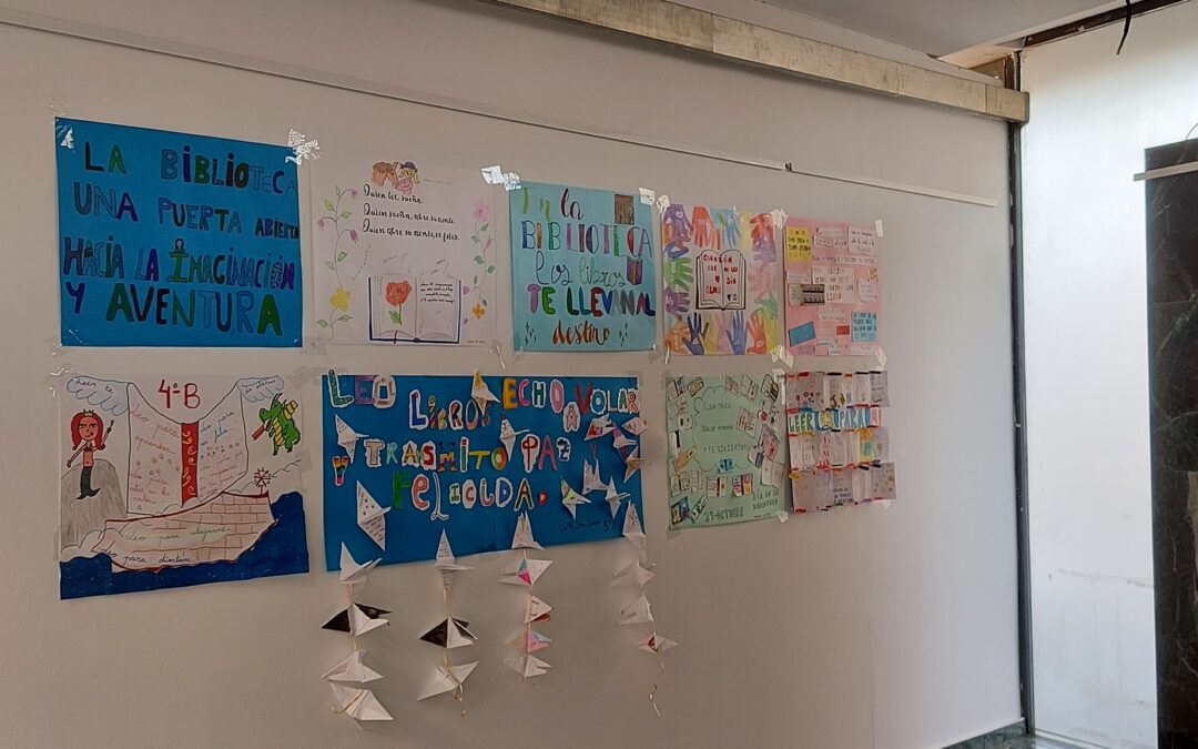 Nueve clases del CEPR San Julián participan en el Día de las bibliotecas
