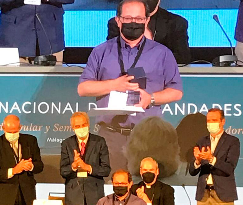 Reconocimiento cofrade para un alcaudetense