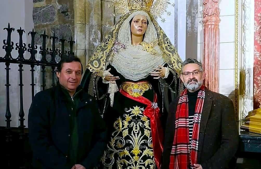 Nuevo vestidor para la imagen de Nuestra Señora de la Antigua de Alcaudete
