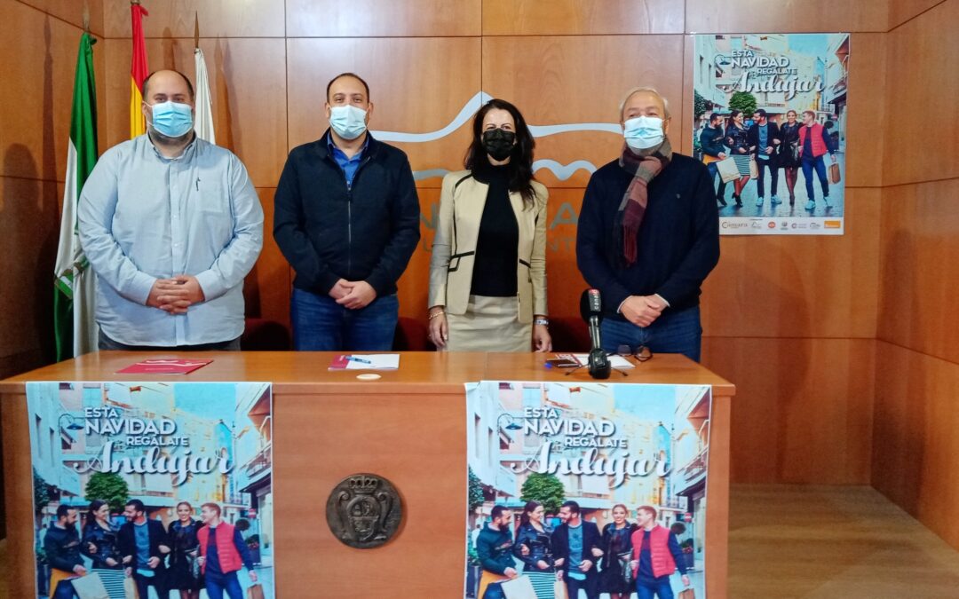 El Ayuntamiento y la Cámara de Comercio de Andújar presentan una amplia programación para dinamizar el sector comercial y hostelero durante la Navidad