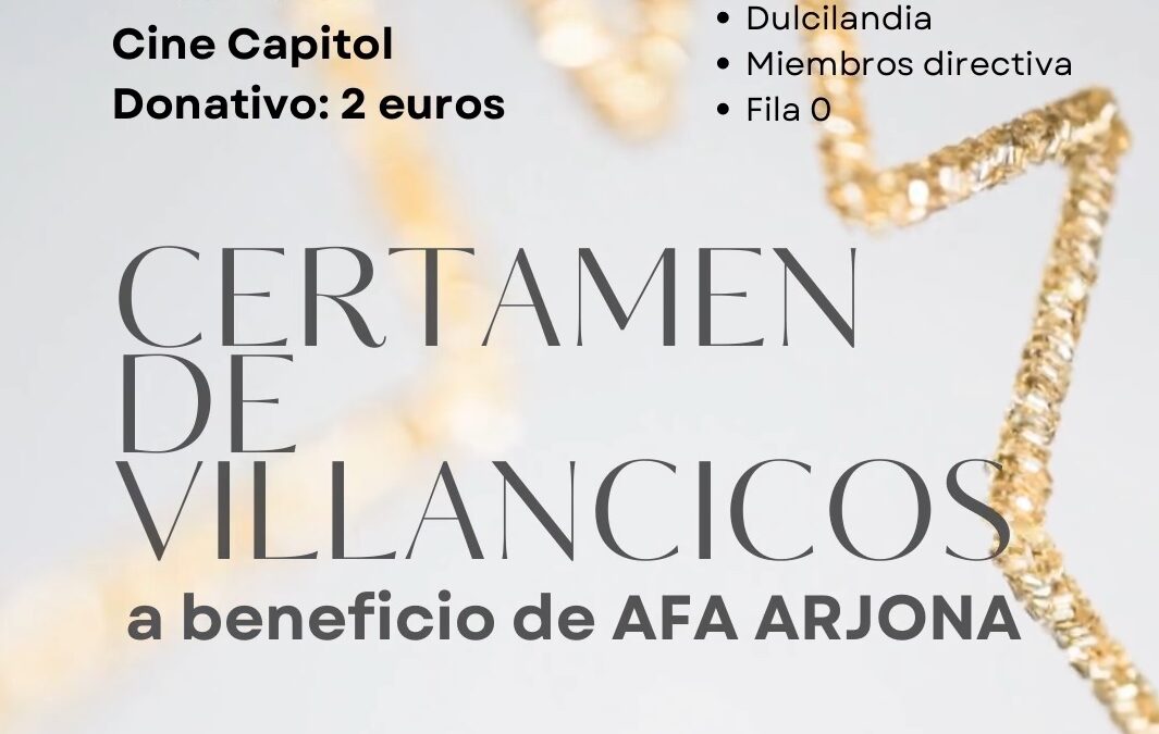 Certamen de Villancicos a beneficio de AFA Arjona