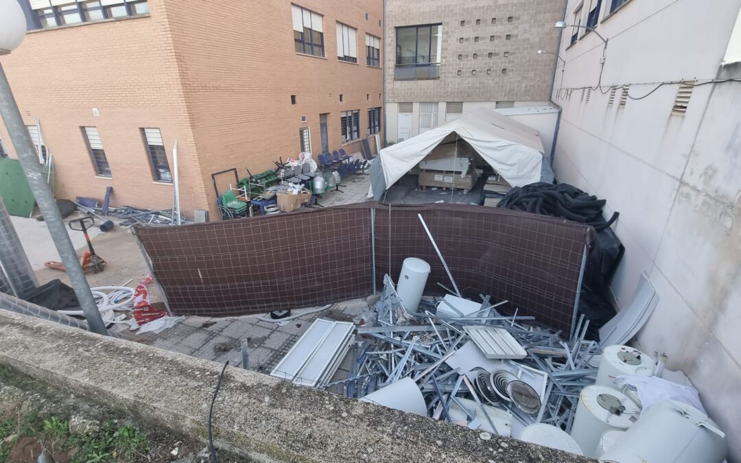 Malas condiciones higiénico sanitarias del Centro de Salud de Martos
