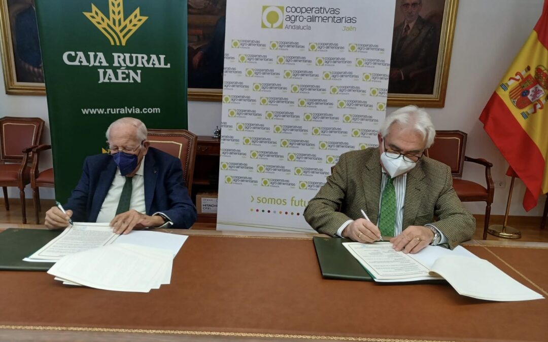 Caja Rural de Jaén renueva su convenio de colaboración con las Cooperativas Agroalimentarias