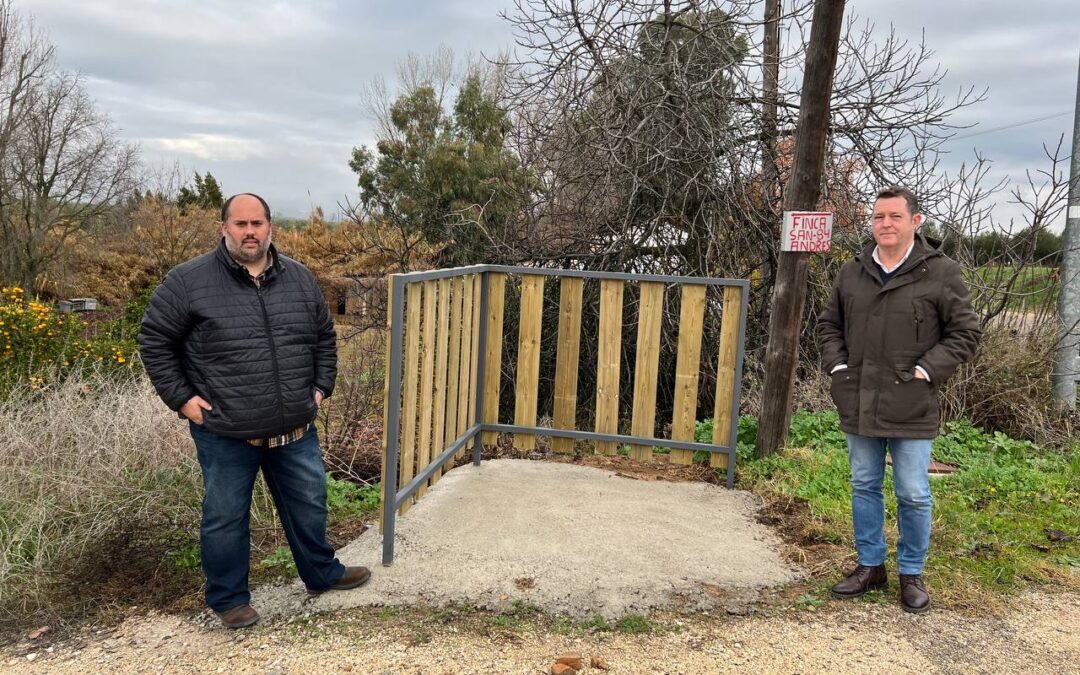 Mejoras en los puntos de basura de la zona de Las Parrilla