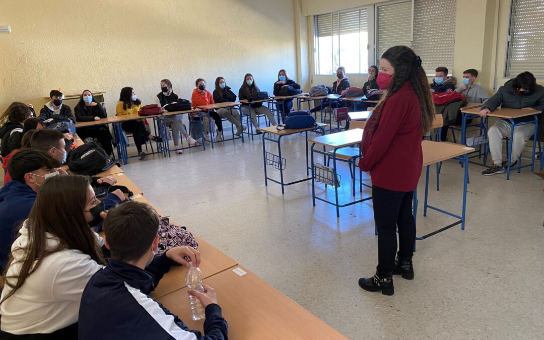 Taller de sexualidad en los tres institutos de La Carolina