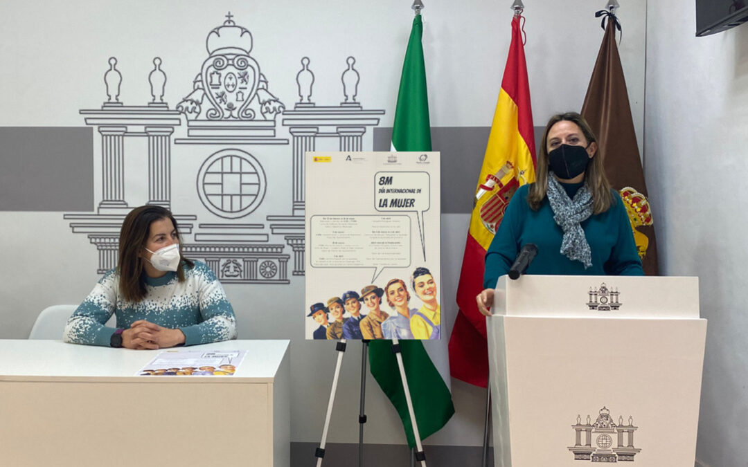 La Carolina se tiñe de violeta para conmemorar el Día de la Mujer
