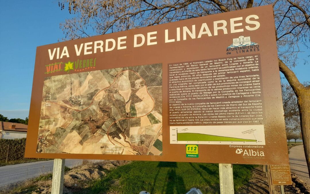 Mejoras en la Vía Verde de Linares