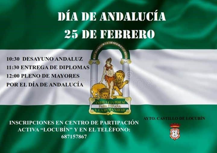 Castillo de Locubín conmemorará el Día de Andalucía