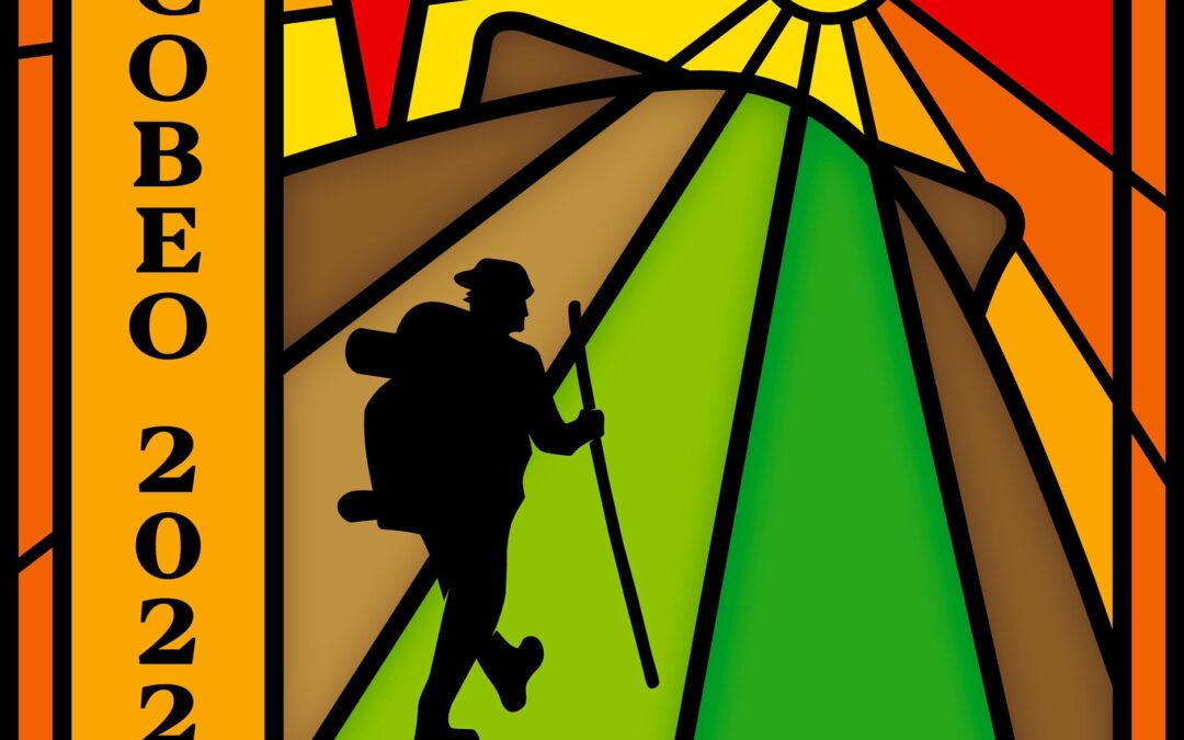 Los alfombristas de Marmolejo participan en el mayor proyecto mundial de alfombristas que se celebra este año con motivo del Xacobeo 2022