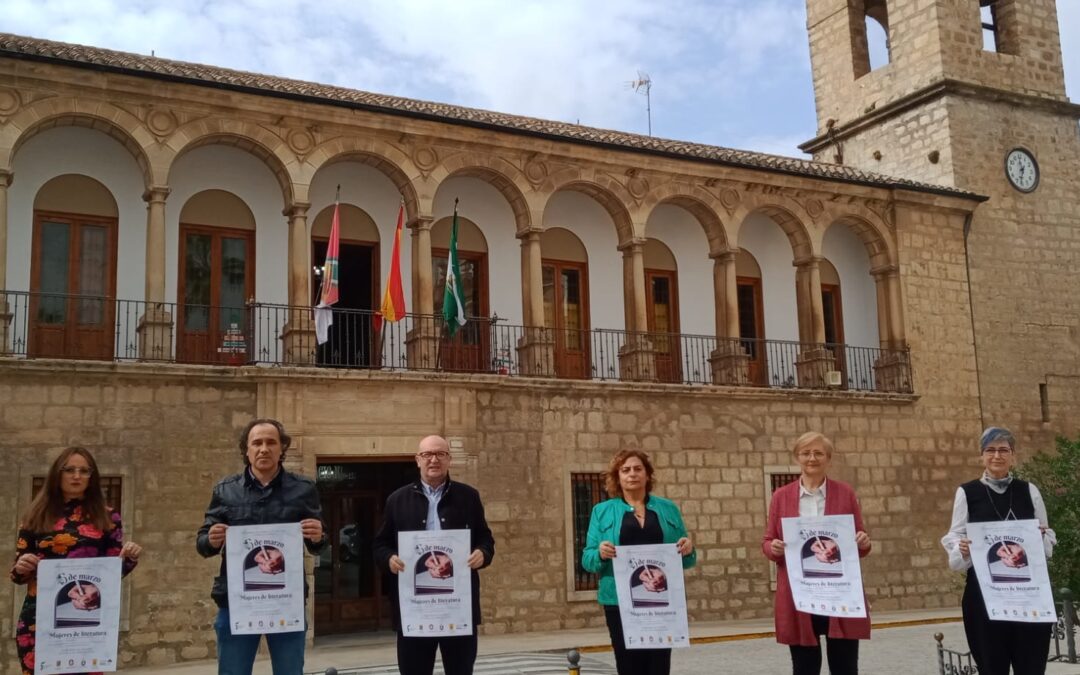 Torredonjimeno, Martos, Torredelcampo y Jamilena reivindicarán a las «Mujeres de literatura» por el 8-M