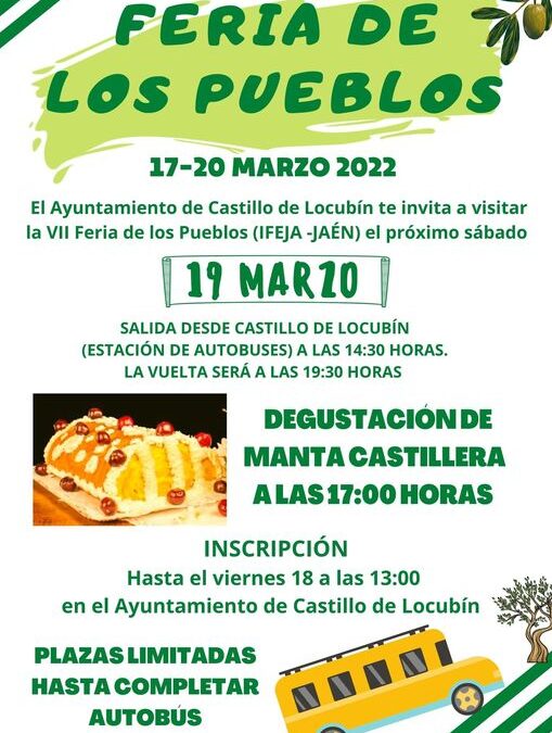 Castillo de Locubín viajará a la Feria del Espárrago de Bedmar