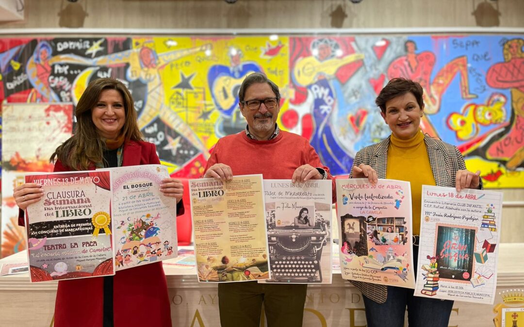 Alcaudete conmemorará el Día del Libro con una programación de primer nivel